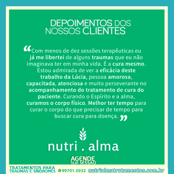 Depoimentos Nutri.Alma